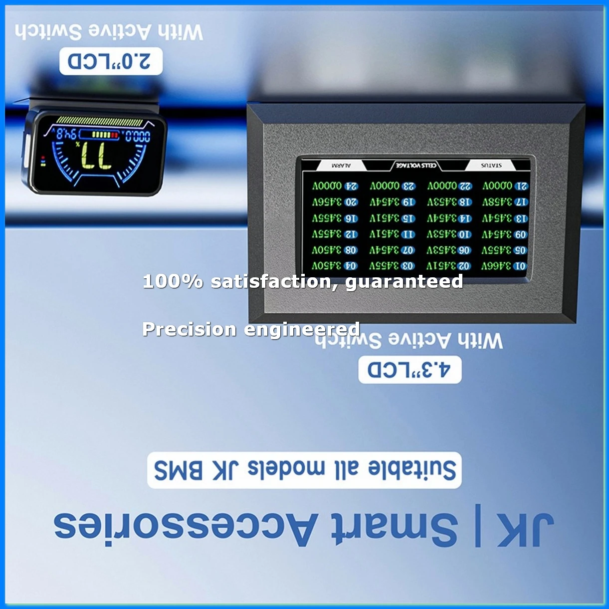 Accessory 4.3 Inch LCD Display Screen with Active Switch Monitor for JK Smart-A09I
Accessory 4.3 Inch LCD Display Screen with Active Switch Monitor for JK Smart-A09I
