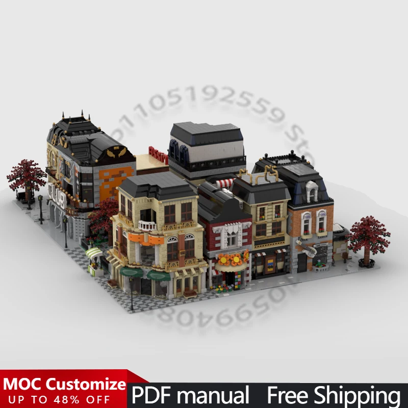 25533 PCS Building Brick Modular Neighborhood | build from 15 MOCs MOC Customize Modular Building Block DIY Assembly Toy Gift
25533 PCS Building Brick Modular Neighborhood | build from 15 MOCs MOC Customize Modular Building Block DIY Assembly Toy Gift
