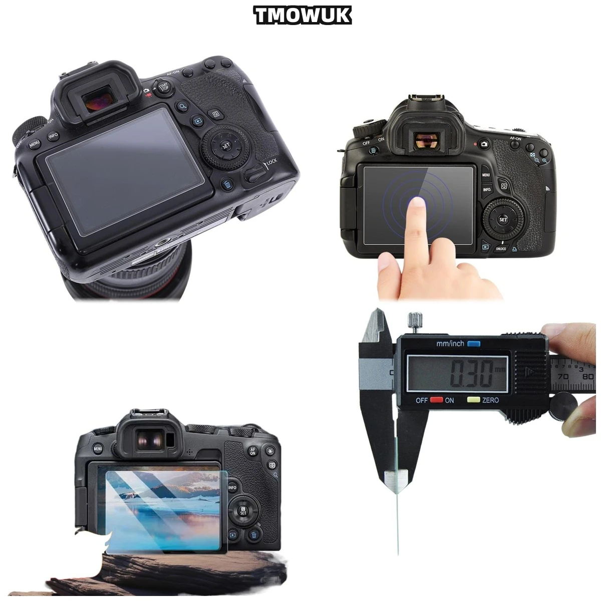 For Canon 70D 80D 90D 7DIII 6DII 700D 750D 60D 77D 800D, Impact Resistant, Transparent Shield.
For Canon 70D 80D 90D 7DIII 6DII 700D 750D 60D 77D 800D, Impact Resistant, Transparent Shield.
