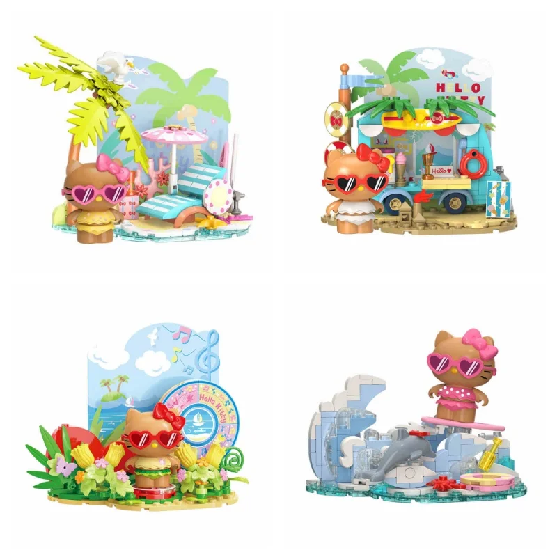 New Sanrio Building Blocks Hello Kitty Coastal Holiday Series Cartoon Street View Decoration Model Children'S Toys Gift
New Sanrio Building Blocks Hello Kitty Coastal Holiday Series Cartoon Street View Decoration Model Children'S Toys Gift