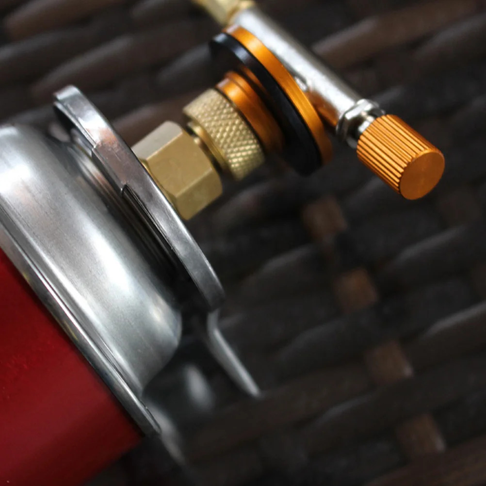 1Pcs Gas Tank Adapter Copper Alloy Stainless Steel Outdoor Camping Stove Burner Adapter Mini Lightweight Portable
1Pcs Gas Tank Adapter Copper Alloy Stainless Steel Outdoor Camping Stove Burner Adapter Mini Lightweight Portable