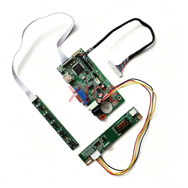 For LTN154P2 LTN154MT02 LTN154P3 LTN154P1 Display Drive Controller Board Kit DIY 1680*1050 VGA+HDMI 30 Pin LVDS 1680x1050 1-CCFL
For LTN154P2 LTN154MT02 LTN154P3 LTN154P1 Display Drive Controller Board Kit DIY 1680*1050 VGA+HDMI 30 Pin LVDS 1680x1050 1-CCFL