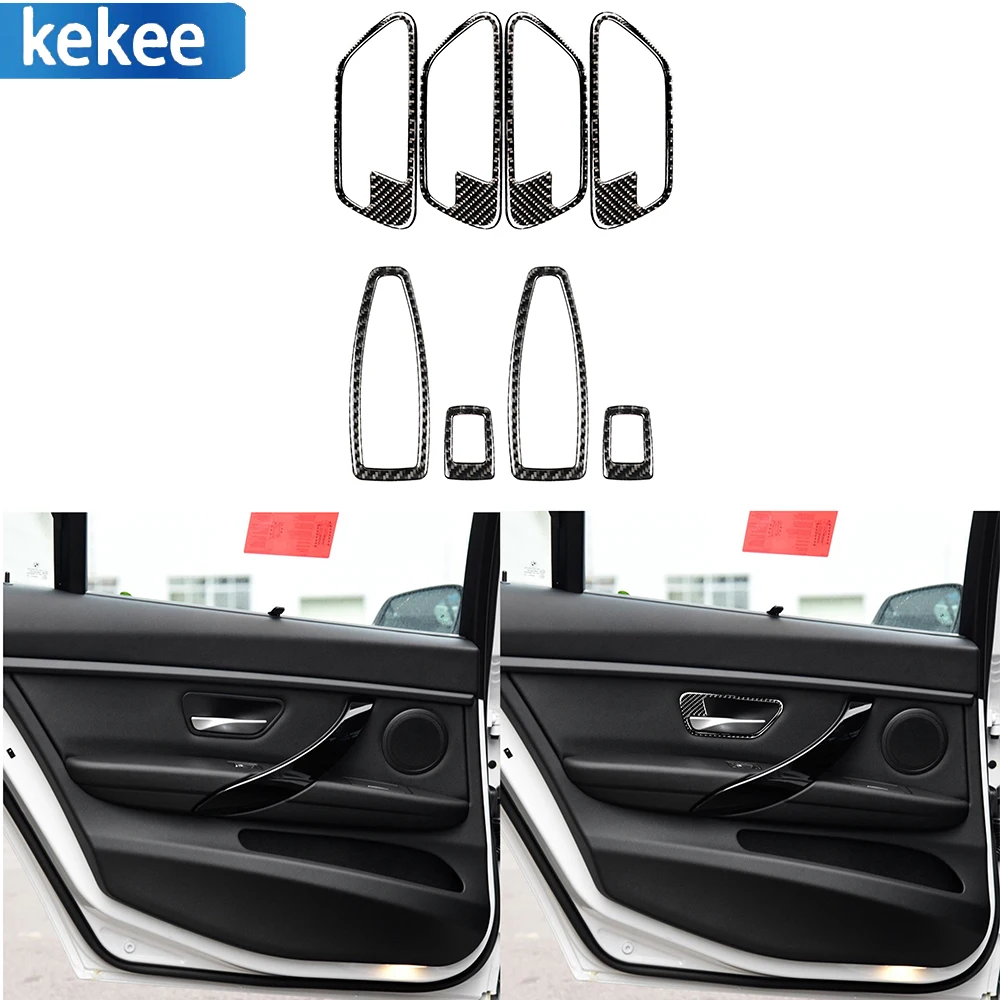 For BMW F30 2013-2015 For F34 2013-2016 Carbon Fiber Car Decal Auto Protector Anti-scratch Door Panel Handle Pull Cover Strips
For BMW F30 2013-2015 For F34 2013-2016 Carbon Fiber Car Decal Auto Protector Anti-scratch Door Panel Handle Pull Cover Strips