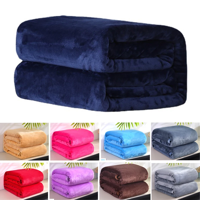 Soft Warm Coral Fleece Flannel Blankets For Beds Faux Fur Mink Throw Solid Color Sofa Cover Bedspread Winter Plaid Blankets
Soft Warm Coral Fleece Flannel Blankets For Beds Faux Fur Mink Throw Solid Color Sofa Cover Bedspread Winter Plaid Blankets