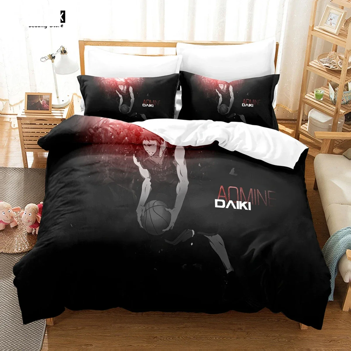 New Anime Kuroko's Basketball 2_3pcs Bedding Set Boys Girls Twin Queen Size Duvet Cover Pillowcase Bed Kids Adult Home Textiles
New Anime Kuroko's Basketball 2_3pcs Bedding Set Boys Girls Twin Queen Size Duvet Cover Pillowcase Bed Kids Adult Home Textiles