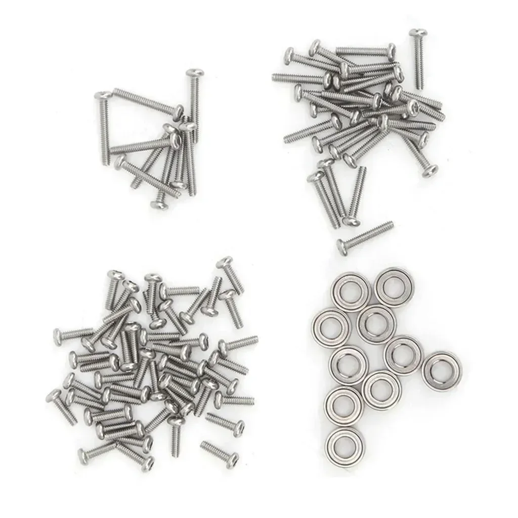 1/24 RC Screws Set Repairing Screws Bearings Set Accessory Parts for Axial SCX24 90081 1/24 RC Car Model
1/24 RC Screws Set Repairing Screws Bearings Set Accessory Parts for Axial SCX24 90081 1/24 RC Car Model