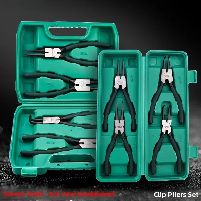 Multi-Purpose Expander Pliers Set 7 Inch Hole Use Pliers 9 Inch Double Section Wrench Spring Retainer Clip Pliers
Multi-Purpose Expander Pliers Set 7 Inch Hole Use Pliers 9 Inch Double Section Wrench Spring Retainer Clip Pliers