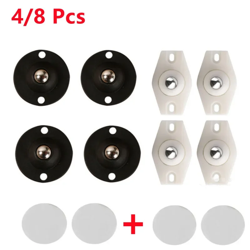 Wheels for Furniture Stainless Steel Roller 360° Rotation Self Adhesive Furniture CasterStrong Load-bearing Universal Wheel
Wheels for Furniture Stainless Steel Roller 360° Rotation Self Adhesive Furniture CasterStrong Load-bearing Universal Wheel