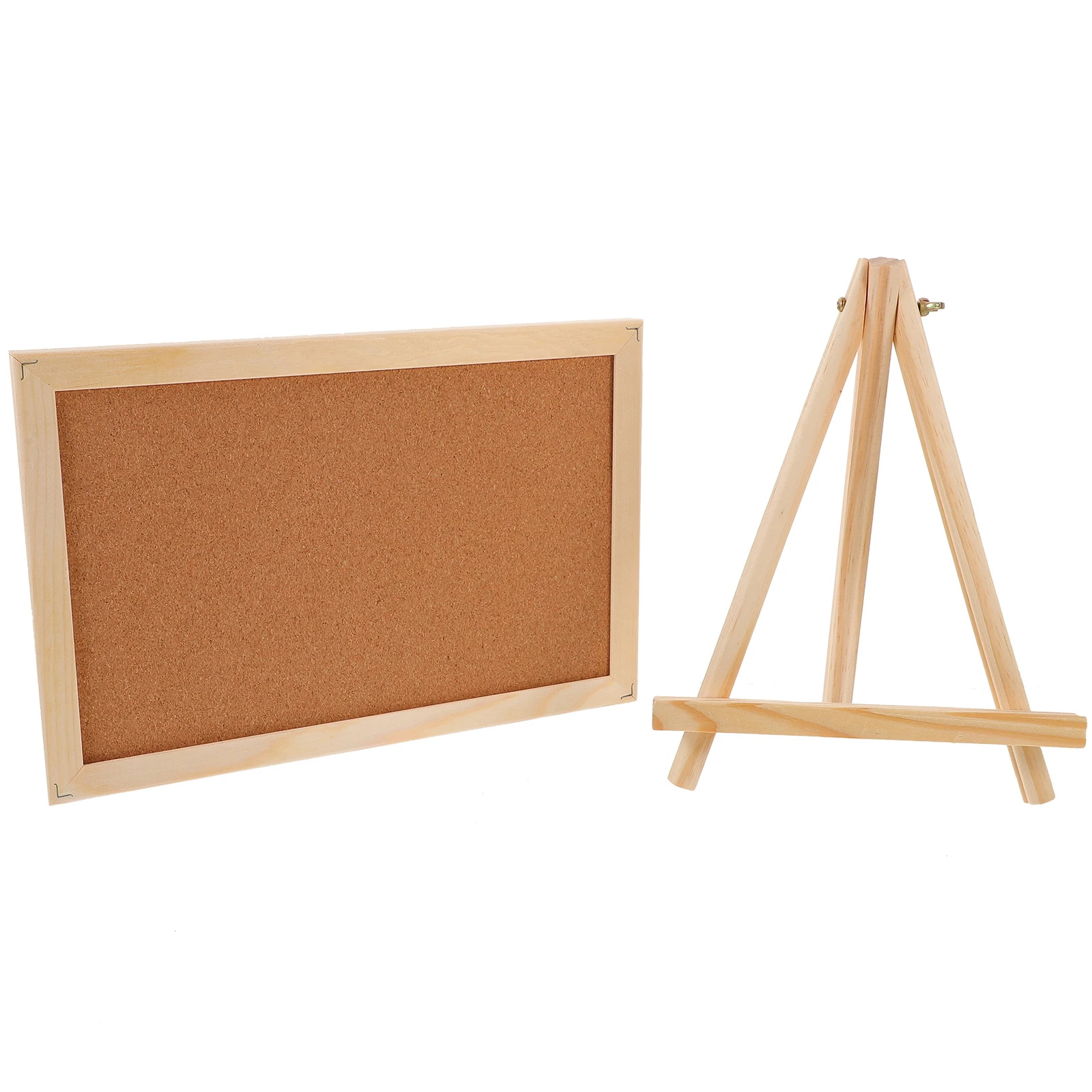 Wooden Frame Note Board Wall Display Bulletin Cork Framed with Stand Pine for Office
Wooden Frame Note Board Wall Display Bulletin Cork Framed with Stand Pine for Office