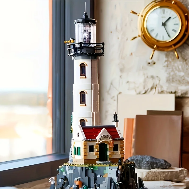 New 2065pcs Electric Lighthouse Model Building Block Motorised Bricks Assembly Kids Toys For Children Christmas Gifts
New 2065pcs Electric Lighthouse Model Building Block Motorised Bricks Assembly Kids Toys For Children Christmas Gifts