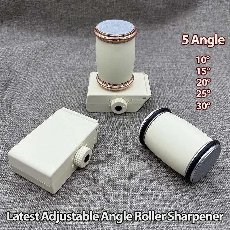 2025 Newest Adjustable 5 Angle 10/15/20/25/30° Manual Roller Sharpener Sharpening Stone Multifunctional Fast Sharpener Household
2025 Newest Adjustable 5 Angle 10/15/20/25/30° Manual Roller Sharpener Sharpening Stone Multifunctional Fast Sharpener Household