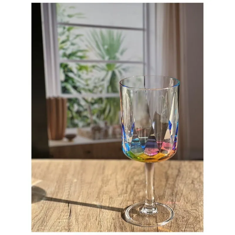 Rainbow Dia Plastic Set Of 4 16Oz BPA Free Acrylic Glass Set Unbreakable Red Glasses White Wine Glasses
Rainbow Dia Plastic Set Of 4 16Oz BPA Free Acrylic Glass Set Unbreakable Red Glasses White Wine Glasses