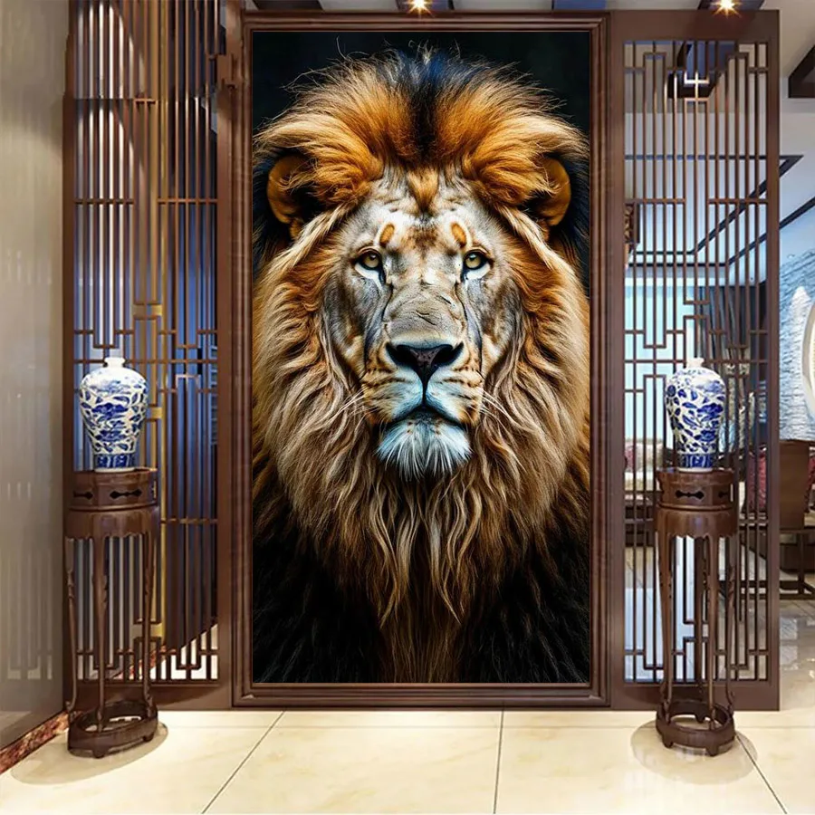 Fullcang Lion King Large Size Diy Diamond Painting Kits Animals Full Square Round Drill Mosaic Embroidery Picture Wall Decor
Fullcang Lion King Large Size Diy Diamond Painting Kits Animals Full Square Round Drill Mosaic Embroidery Picture Wall Decor