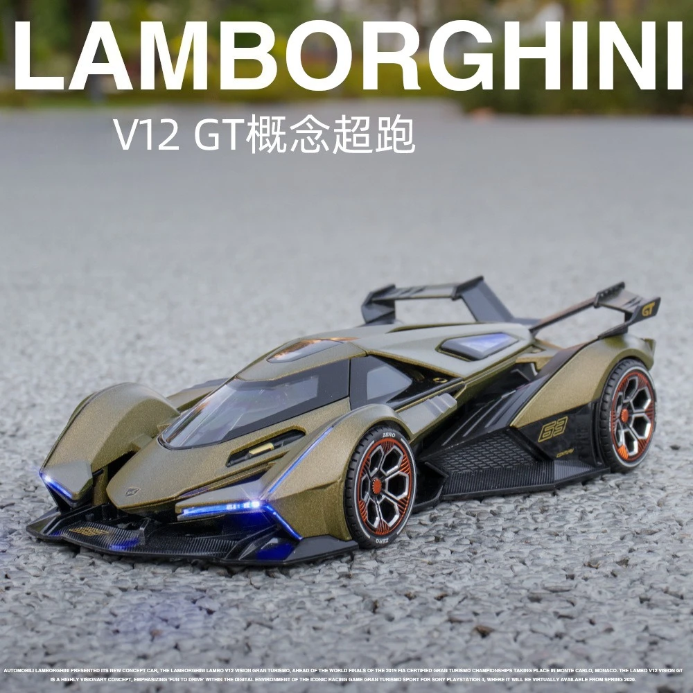 1:22 V12 Alloy Car Model Children's Pull Back Toys Collection Gifts Racing Diecast Alloy Car Model Collectible
1:22 V12 Alloy Car Model Children's Pull Back Toys Collection Gifts Racing Diecast Alloy Car Model Collectible