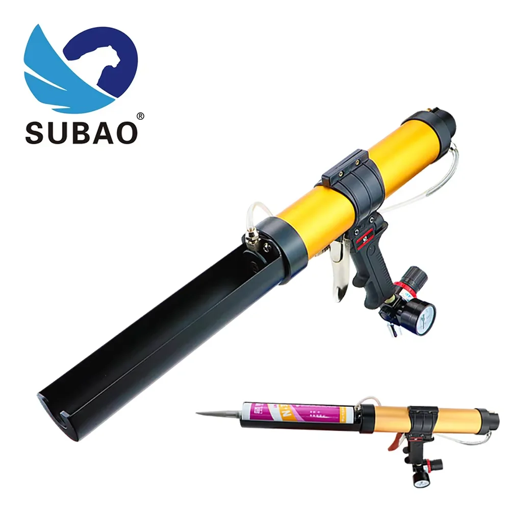 SUBAO 310ml pneumatic glass glue gun cartridge hard glue gun with back lever function sealant gun window and door caulking tools
SUBAO 310ml pneumatic glass glue gun cartridge hard glue gun with back lever function sealant gun window and door caulking tools