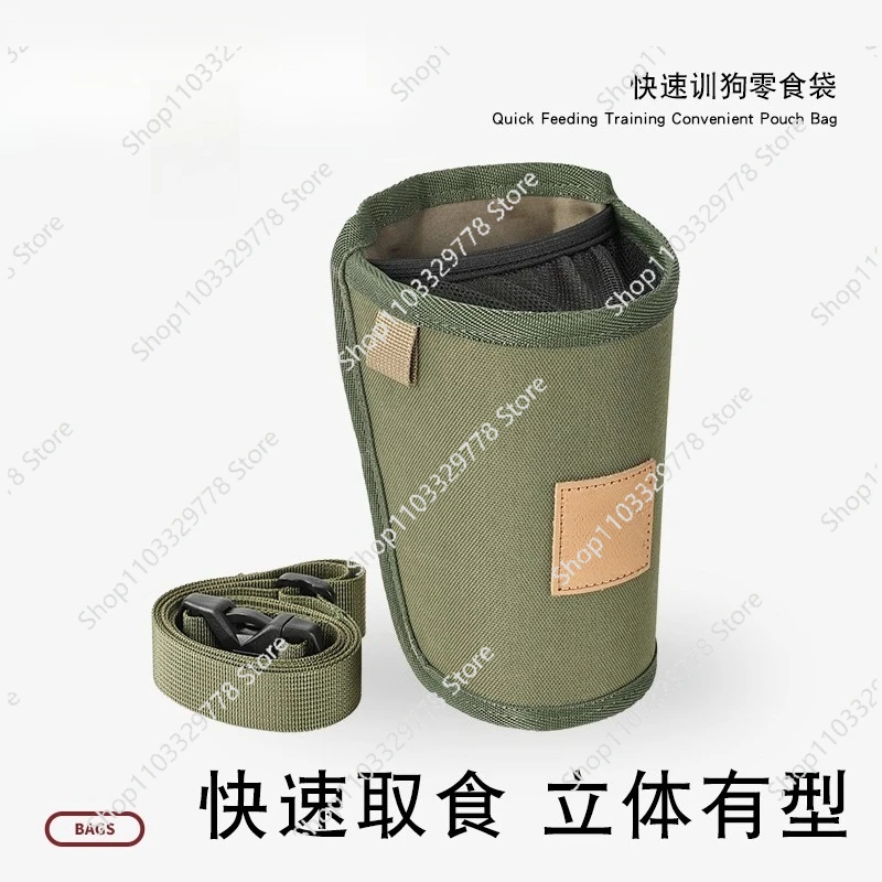Pet training fanny pack dog walking snack bag dog going out portable dog training snack fanny pack