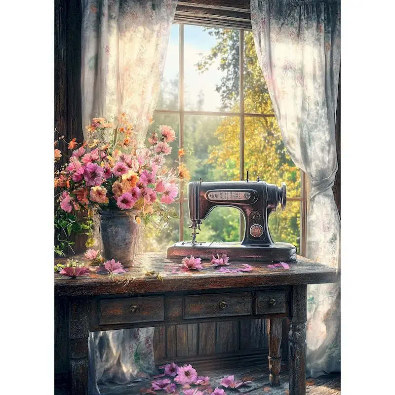 GATYZTORY Diy Painting By Numbers With Frame Sewing Machine Acrylic Paint On Canvas Picture By Numbers For Adults Gift
GATYZTORY Diy Painting By Numbers With Frame Sewing Machine Acrylic Paint On Canvas Picture By Numbers For Adults Gift
