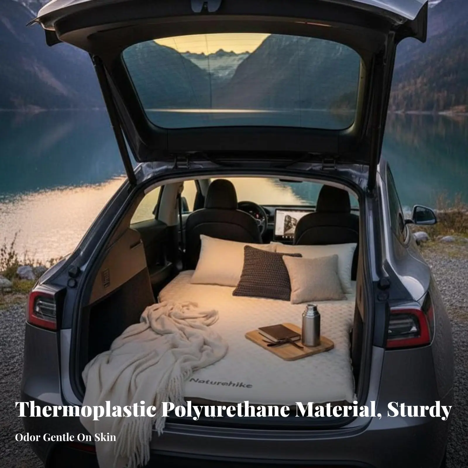 Car Inflatable Mattress, Rear Seat Sleeping Pad for Electric Vehicles, Sedans, SUVs, Automatic Inflation, Noiseless, Foldable
Car Inflatable Mattress, Rear Seat Sleeping Pad for Electric Vehicles, Sedans, SUVs, Automatic Inflation, Noiseless, Foldable