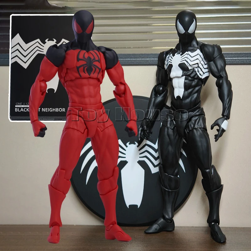 In Stock Mess Toys Black Suit Neighbor Symbiote Spider Figure Scarlet Spider Kaine Parker Red Anime Action Figure Toys Gifts
In Stock Mess Toys Black Suit Neighbor Symbiote Spider Figure Scarlet Spider Kaine Parker Red Anime Action Figure Toys Gifts
