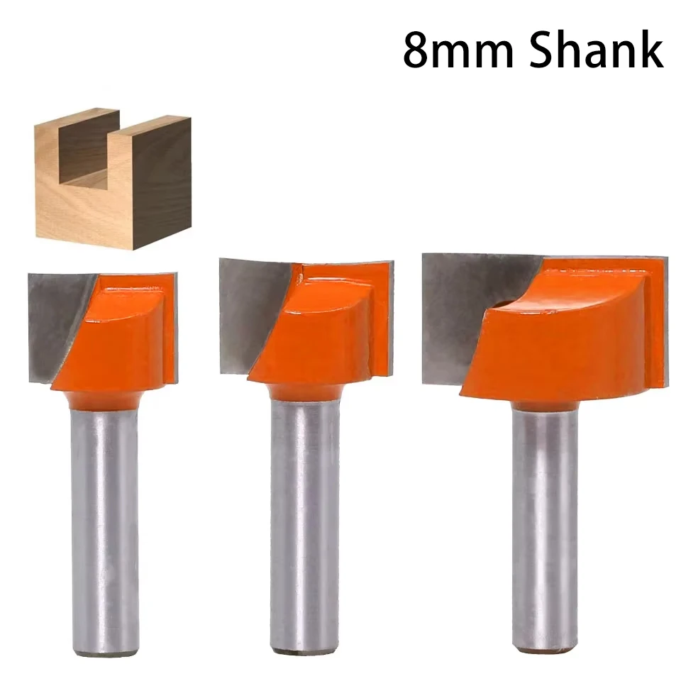 8mm Shank Woodworking Bottom Cleaning Router Bit Surface Planing Milling Cutter For Table Recessing And Edge Trimming
8mm Shank Woodworking Bottom Cleaning Router Bit Surface Planing Milling Cutter For Table Recessing And Edge Trimming