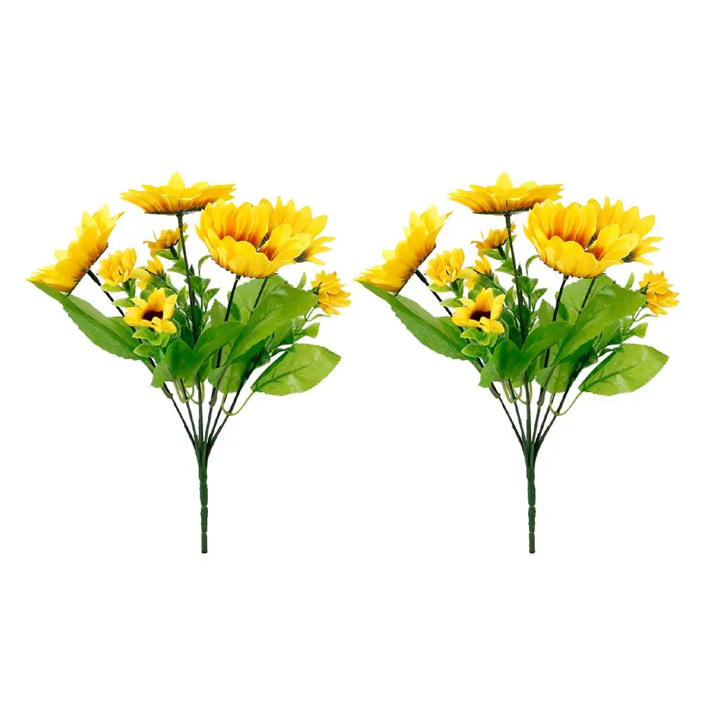 2PCS Simulation Sunflower Fake Flowers Arrangement Cloth Home Wedding Decor Rustic Farmhouse Style Lasting Use Details
2PCS Simulation Sunflower Fake Flowers Arrangement Cloth Home Wedding Decor Rustic Farmhouse Style Lasting Use Details