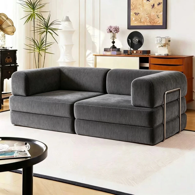 Luxury Lazyb Minimalistboneless Couch Corner Modern Salon Loveseat Compressed Sofa Hotel Comfortable Living Room Furniture
Luxury Lazyb Minimalistboneless Couch Corner Modern Salon Loveseat Compressed Sofa Hotel Comfortable Living Room Furniture