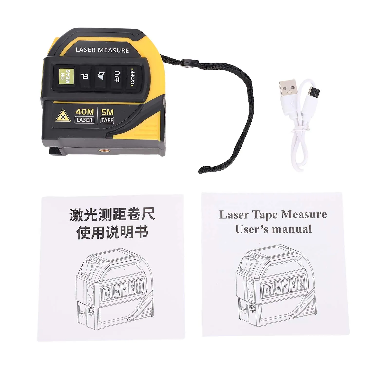 4In1 Laser Tape Measure Matching LCD Display Ft Inch M Unit Building Measurement Portable Laser Cross Line Woodworker Tool
4In1 Laser Tape Measure Matching LCD Display Ft Inch M Unit Building Measurement Portable Laser Cross Line Woodworker Tool