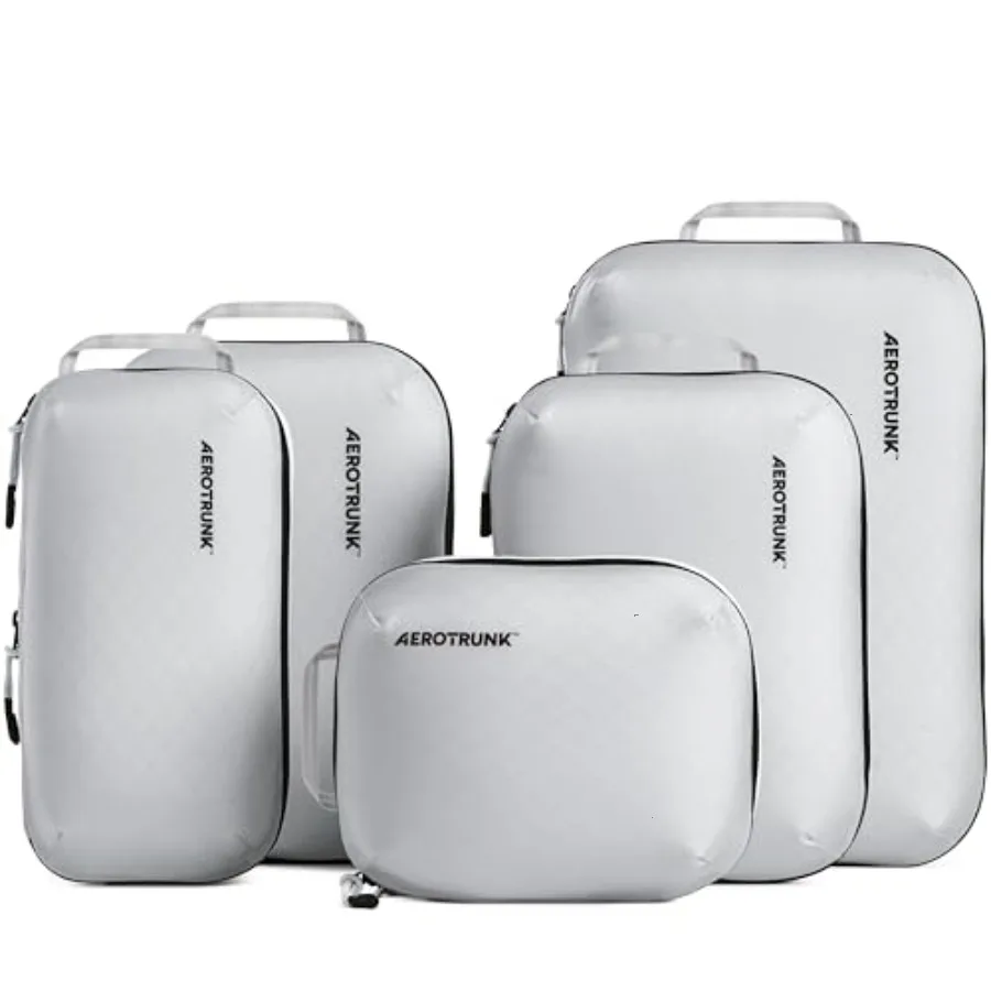 Ultralight Compression Packing Cubes - Lightweight Travel Organizers for Suitcases and Luggage
Ultralight Compression Packing Cubes - Lightweight Travel Organizers for Suitcases and Luggage