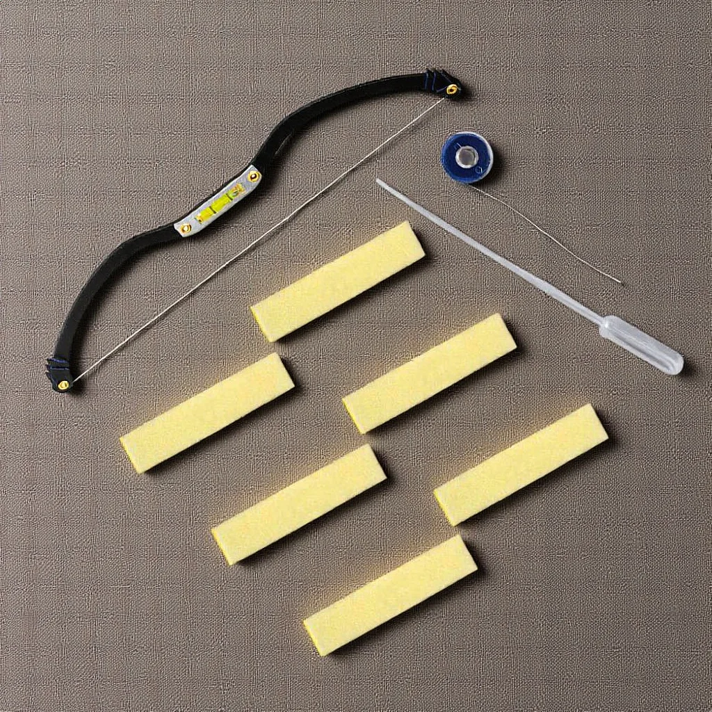 1Set Eyebrow Level Measure Tool Three-Point Alignment Design for Correct Angles Professional Brow Mapping Ruler for Pencil