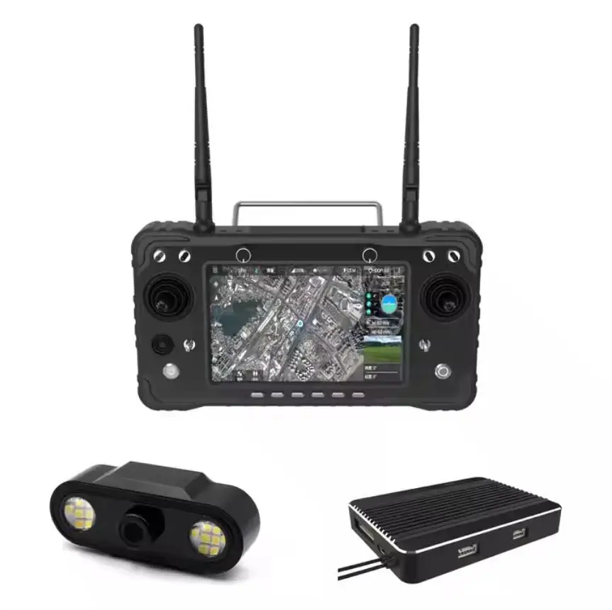 VTOL Handheld Remote Ground Control Station Video link RF Module 2.400-2.483GHz Suitable for Long-distance Multi-rotor Drone
VTOL Handheld Remote Ground Control Station Video link RF Module 2.400-2.483GHz Suitable for Long-distance Multi-rotor Drone