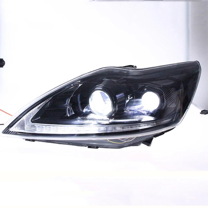Automobile LED Headlight Assembly For Ford Focus 2009-2013 DRL Daytime Running Light Streamer Turn Signal Far And Near One Lens
Automobile LED Headlight Assembly For Ford Focus 2009-2013 DRL Daytime Running Light Streamer Turn Signal Far And Near One Lens