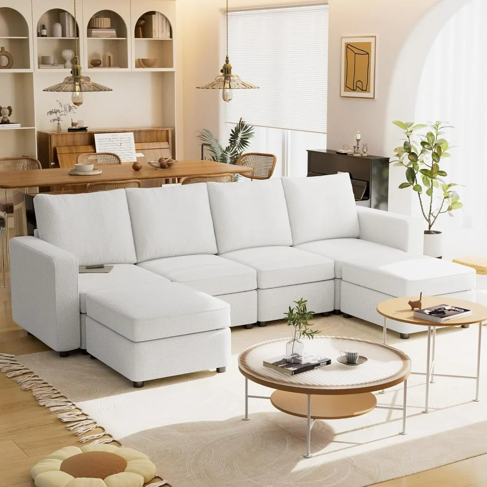 Sectionals Couch Sofas Living Room Sofa U-Shaped Sectional Sofa With 4 Seats 2 Ottomans Sofy Do Salon Furniture Chair Rooms Home
Sectionals Couch Sofas Living Room Sofa U-Shaped Sectional Sofa With 4 Seats 2 Ottomans Sofy Do Salon Furniture Chair Rooms Home