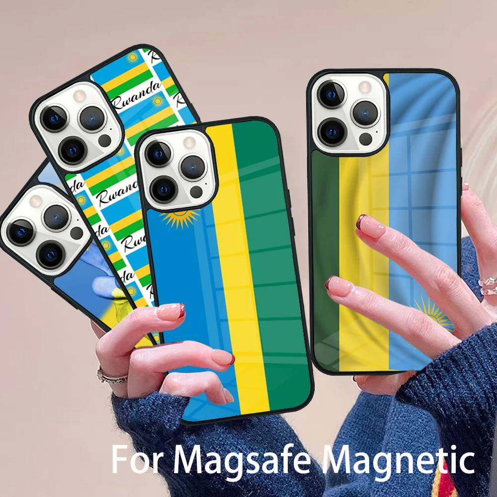 Rwanda Flag Phone Case Magesafe Magnetic Wireless Charge Cover For IPhone 16 11 12 13 14 15 Pro Max Plus Mini
Rwanda Flag Phone Case Magesafe Magnetic Wireless Charge Cover For IPhone 16 11 12 13 14 15 Pro Max Plus Mini
