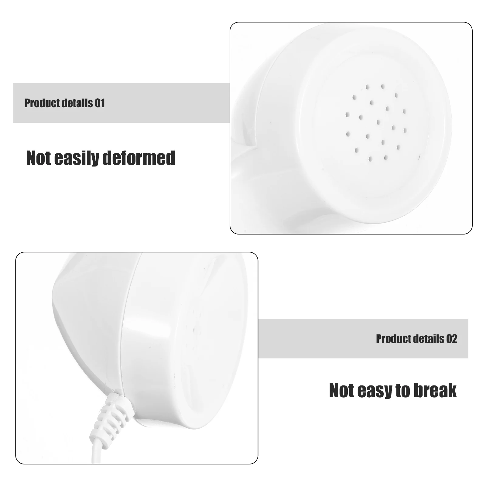 Stylish Retro Design Universal Handset Replaceable Landline Handset Telephone Handle Vintage Plastic Telephone Landline Part
Stylish Retro Design Universal Handset Replaceable Landline Handset Telephone Handle Vintage Plastic Telephone Landline Part