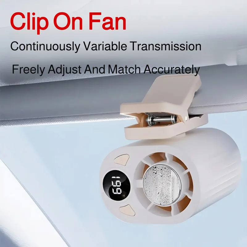 Semiconductor Instant Cooling Fan 199-Speed Clip on Fan 360° Rotation Clip To Umbrella/Bike/Waist for Outdoor Travel Camping
Semiconductor Instant Cooling Fan 199-Speed Clip on Fan 360° Rotation Clip To Umbrella/Bike/Waist for Outdoor Travel Camping