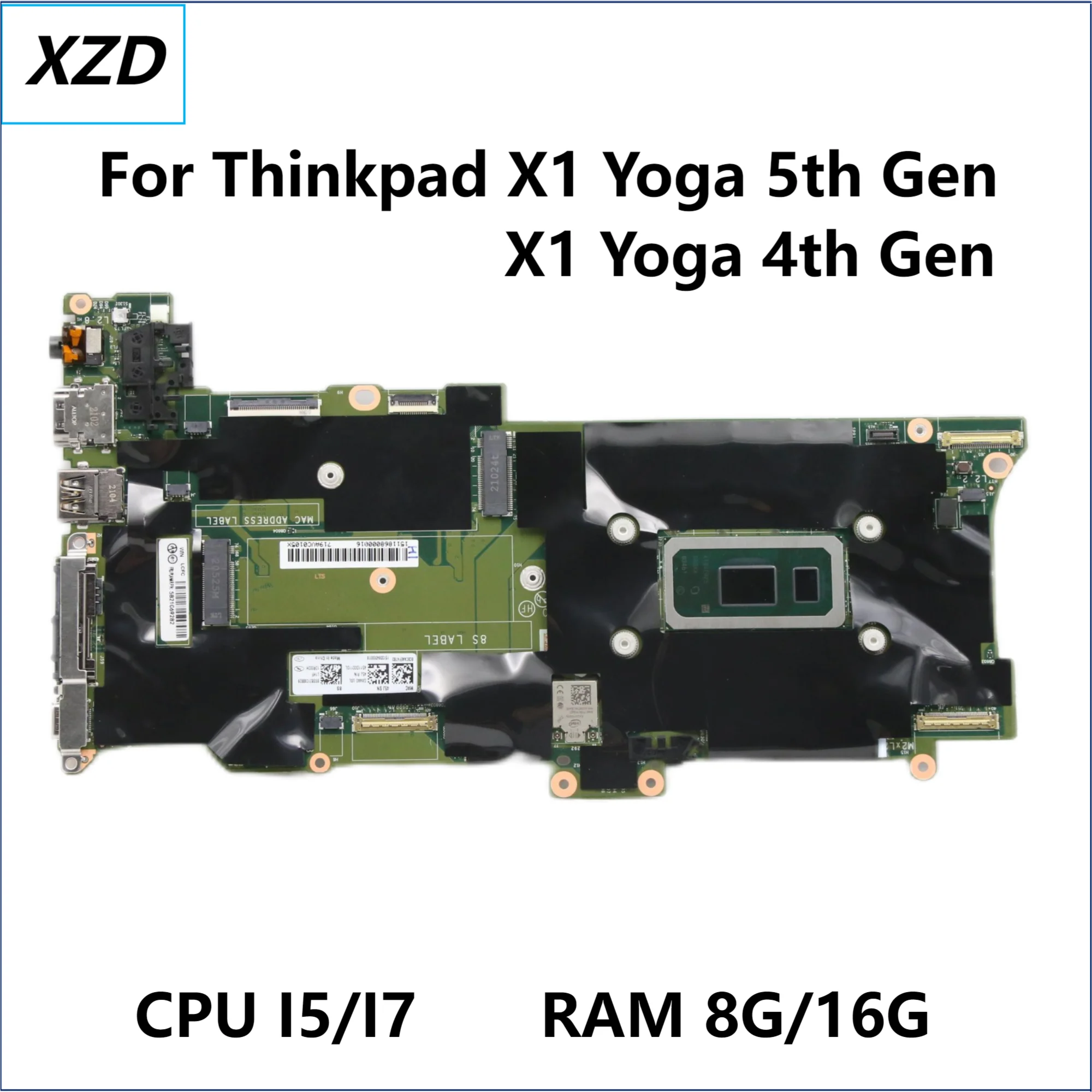Оригинальная материнская плата для ноутбука Thinkpad X1 Yoga 5-го поколения X1 Yoga 4-го поколения с процессором I5 I7 100% полностью протестирована
Оригинальная материнская плата для ноутбука Thinkpad X1 Yoga 5-го поколения X1 Yoga 4-го поколения с процессором I5 I7 100% полностью протестирована