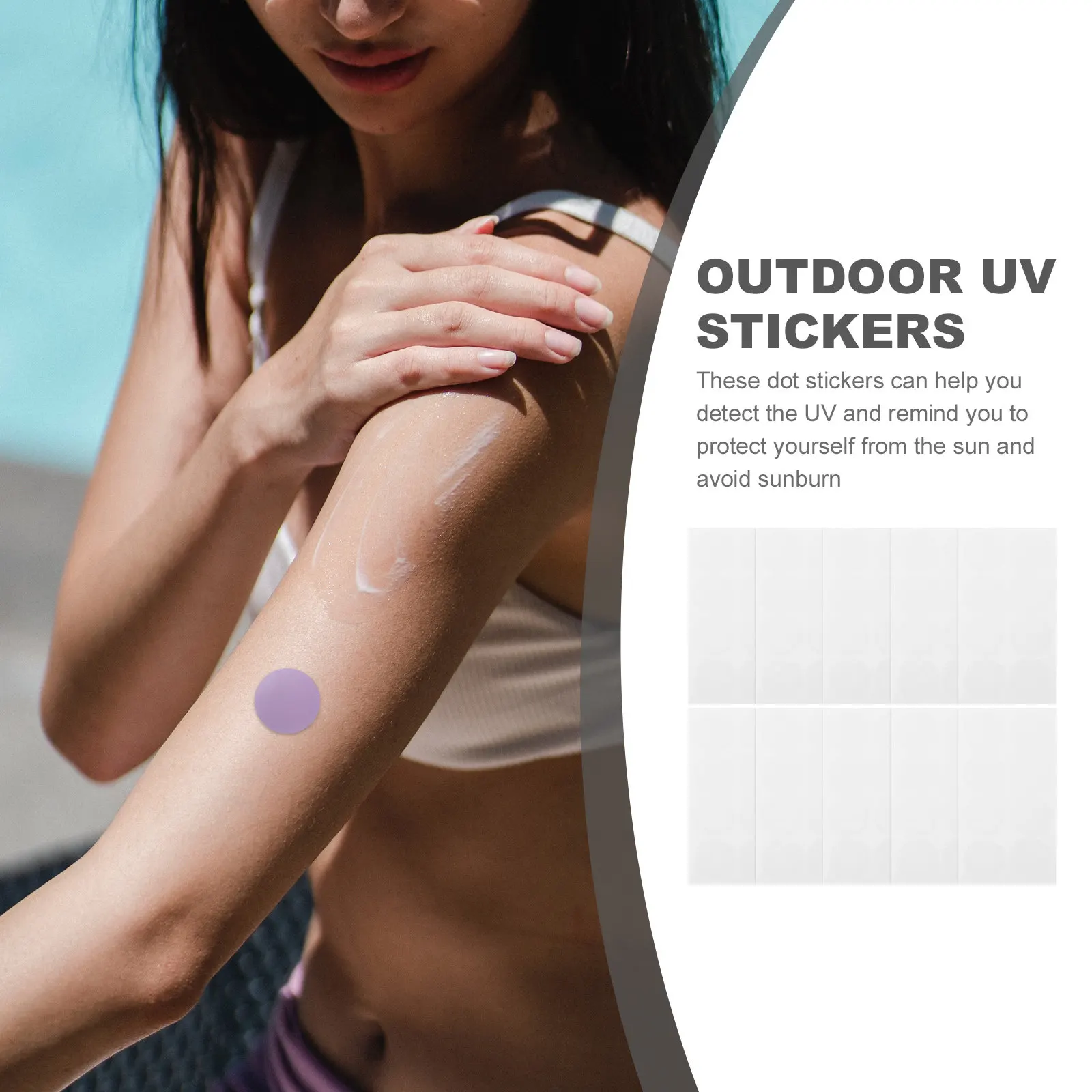 10 Sheets Testing Sticker Detection Stickers Outdoor Uv Patches Windscreen Sun Strip Anti-collision Window Blocking Detecting
10 Sheets Testing Sticker Detection Stickers Outdoor Uv Patches Windscreen Sun Strip Anti-collision Window Blocking Detecting