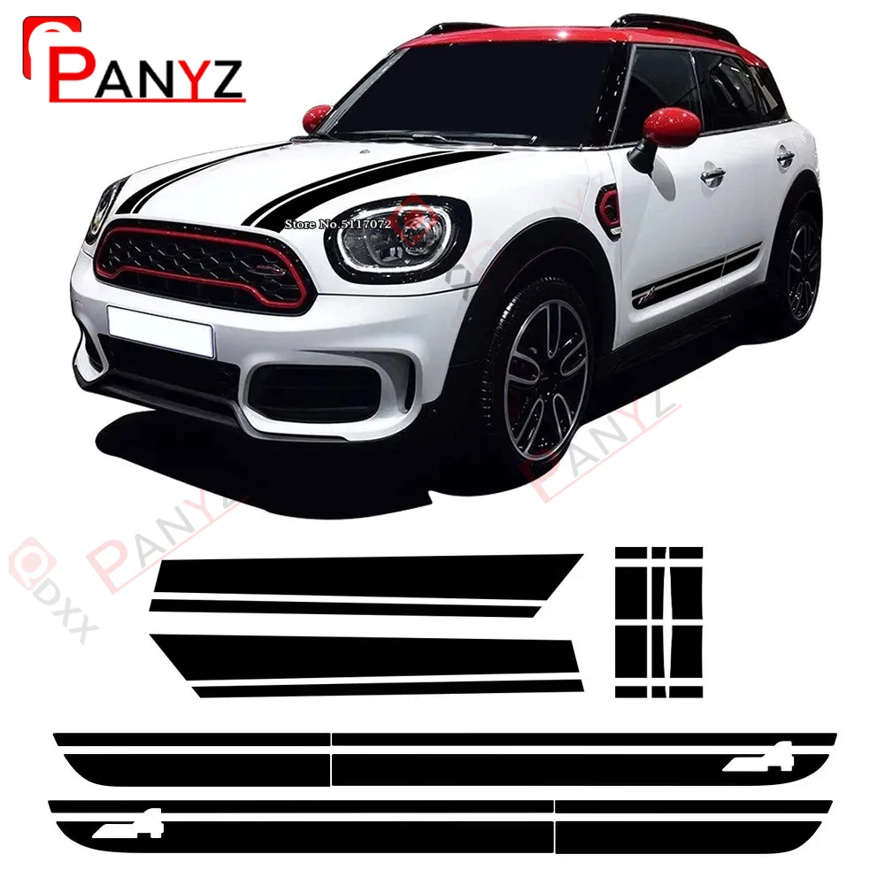Car Hood Decal Bonnet Band Rear Trunk Body Kit Side Stripes Skirt Sticker For MINI Countryman F60 Cooper JCW Accessories
Car Hood Decal Bonnet Band Rear Trunk Body Kit Side Stripes Skirt Sticker For MINI Countryman F60 Cooper JCW Accessories