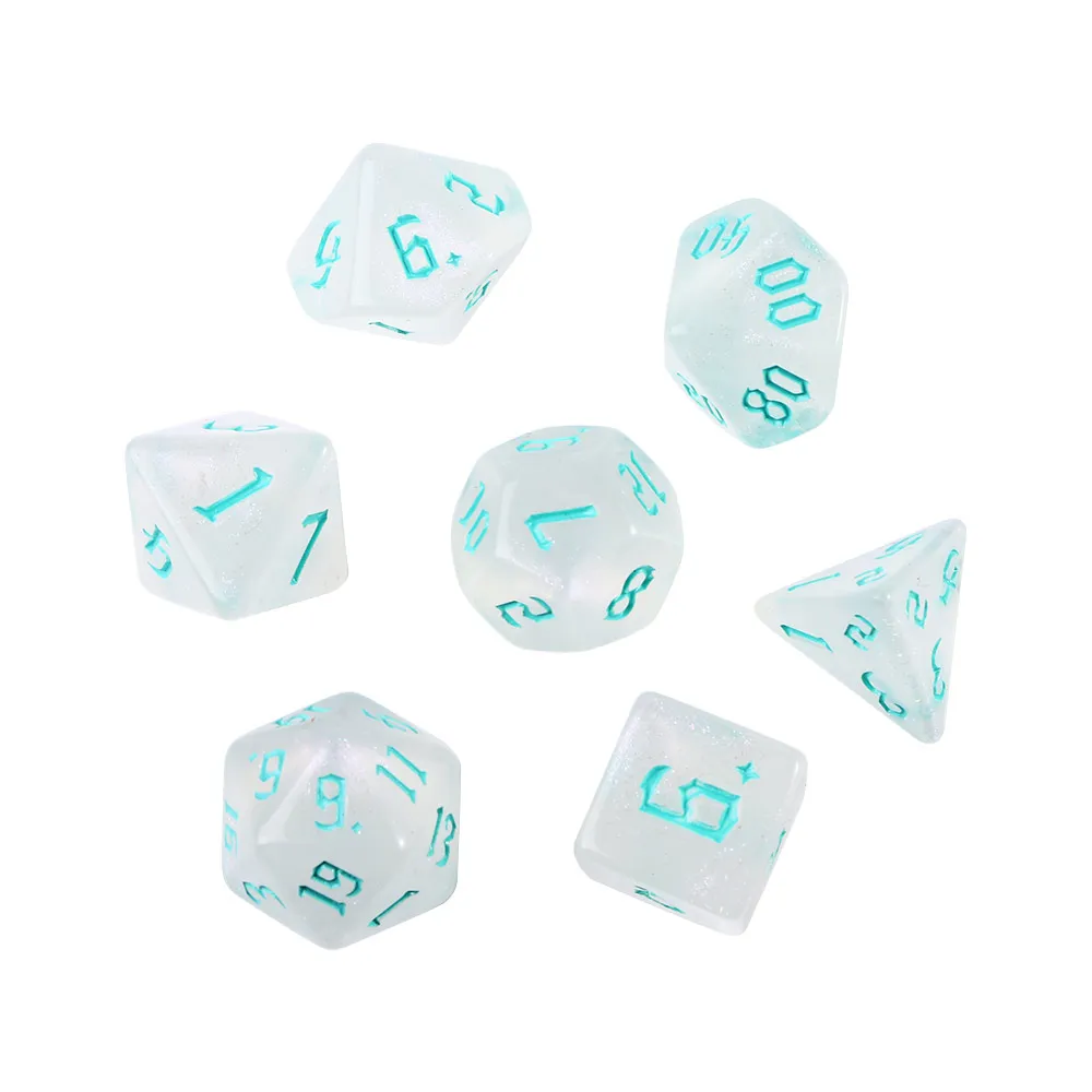 7 Pcs/set Acrylic Playing Games Entertainment Number Board Games Desktop Game Dice Game Dice Polyhedral Dices Game
7 Pcs/set Acrylic Playing Games Entertainment Number Board Games Desktop Game Dice Game Dice Polyhedral Dices Game