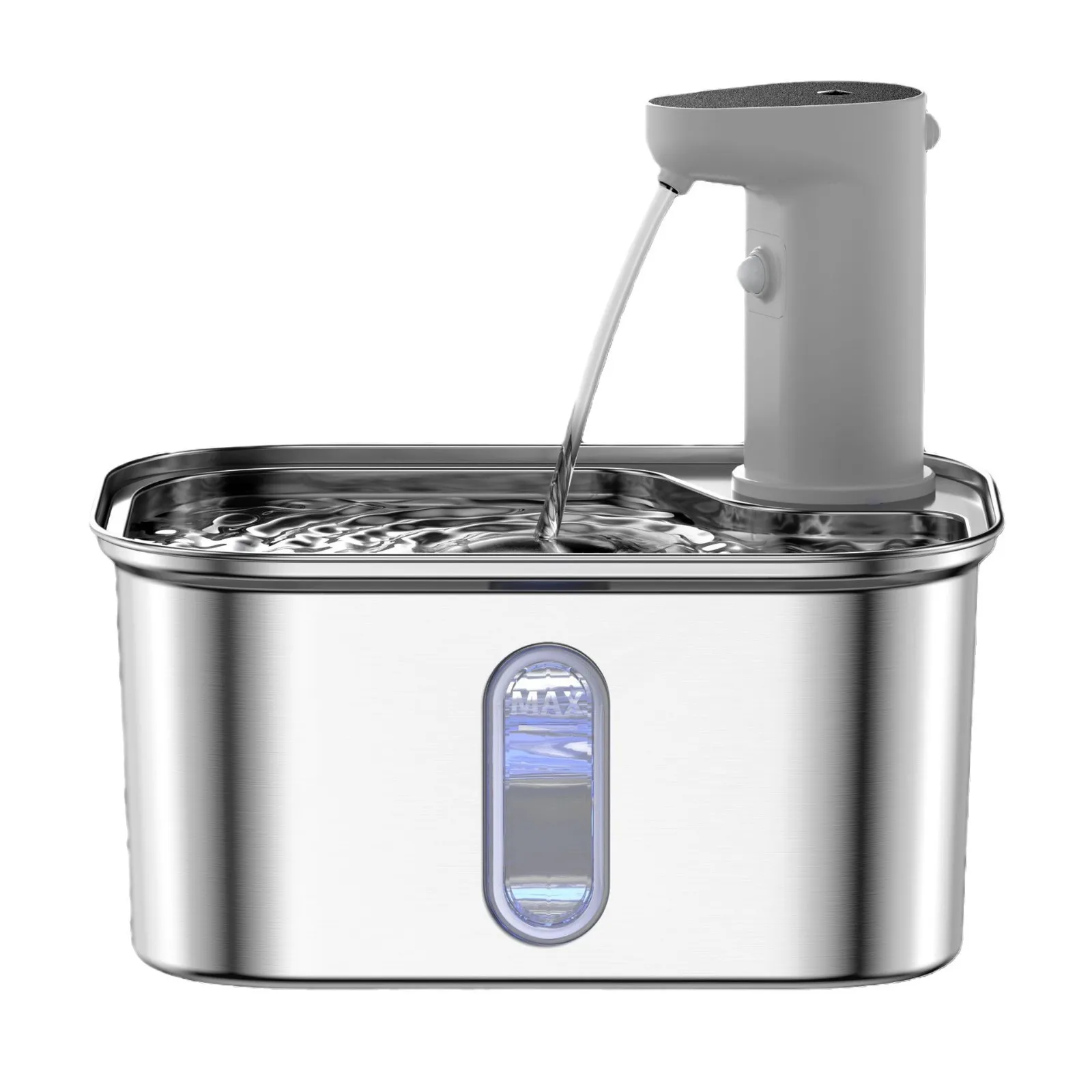 Wireless 304 Stainless Steel Pet Water Fountain Cat Dog Smart Sensor Quiet Pump Filter Battery Powered Auto Mode Water Bowl 3L
Wireless 304 Stainless Steel Pet Water Fountain Cat Dog Smart Sensor Quiet Pump Filter Battery Powered Auto Mode Water Bowl 3L