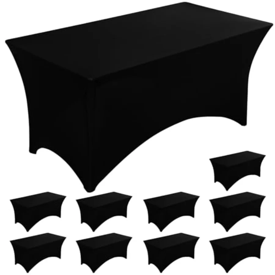 Pack Table Cover, Spandex Fitted Tablecloths Rectangle, Wrinkle-Free and Stretch Folding Table Cloth for Banquet, Wedding, Part
Pack Table Cover, Spandex Fitted Tablecloths Rectangle, Wrinkle-Free and Stretch Folding Table Cloth for Banquet, Wedding, Part