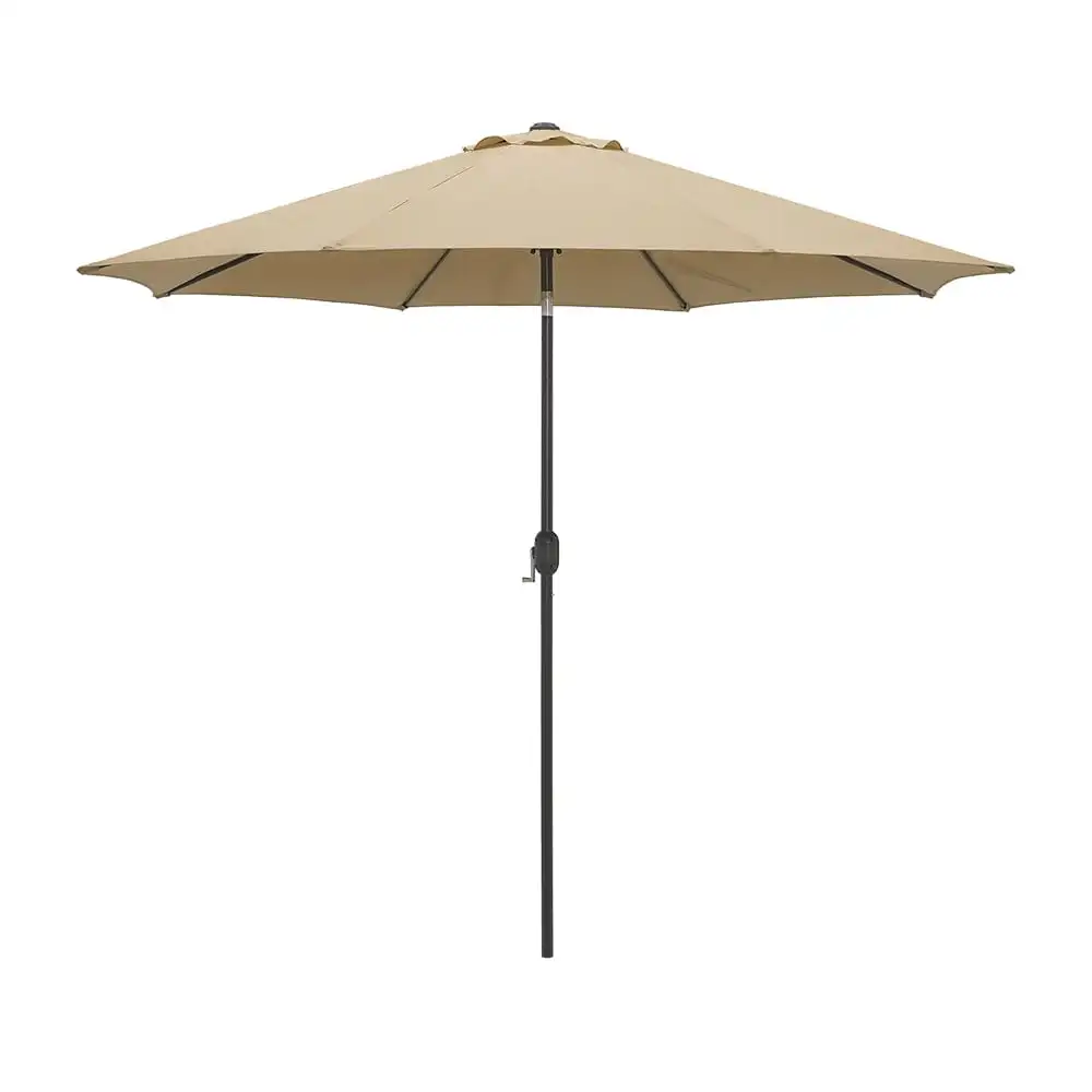 Outdoor 10ft Patio Umbrella with Crank and Tilt - Tan
Outdoor 10ft Patio Umbrella with Crank and Tilt - Tan