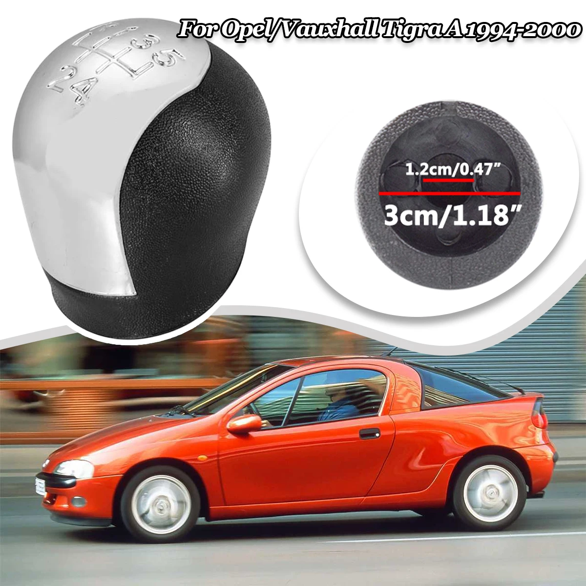 5SP+R MT Gearstick Lever Pen Gear Shift Knob Shifter Handball Chrome For Opel/Vauxhall Tigra A Car Replacement Parts 1994-2000
5SP+R MT Gearstick Lever Pen Gear Shift Knob Shifter Handball Chrome For Opel/Vauxhall Tigra A Car Replacement Parts 1994-2000