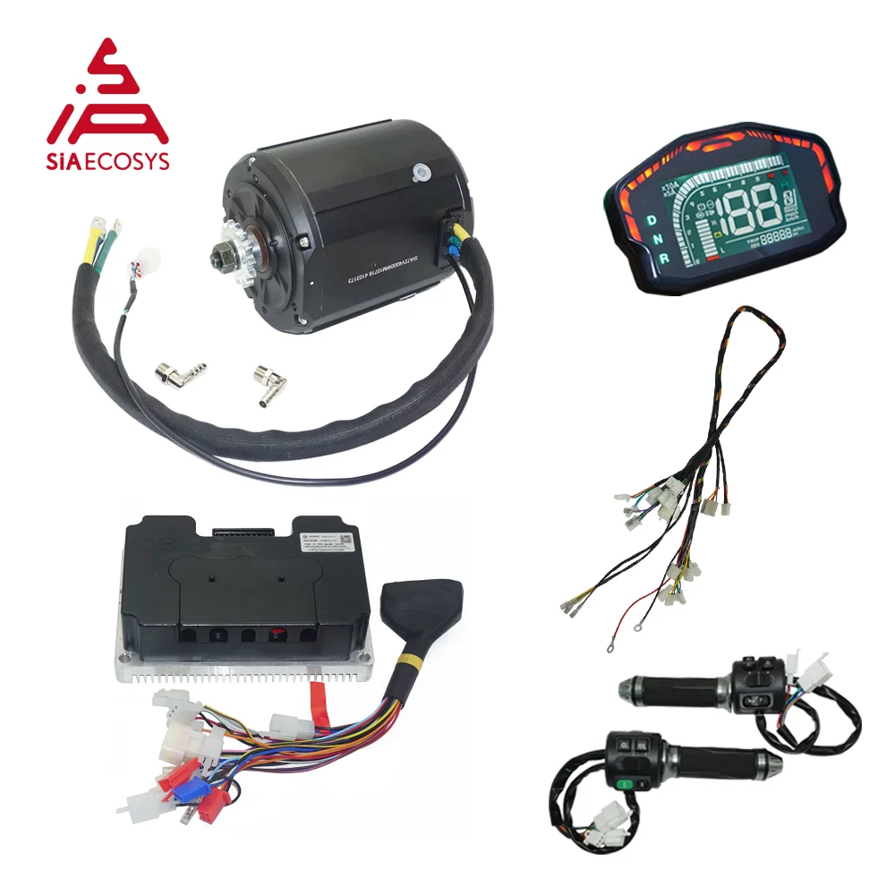 QS Motor QS138 4000W 90H V1 72V Liquid Cooling Mid Drive Motor with Fardriver Controller ND72680 Electric Motor Conversion Kit
QS Motor QS138 4000W 90H V1 72V Liquid Cooling Mid Drive Motor with Fardriver Controller ND72680 Electric Motor Conversion Kit