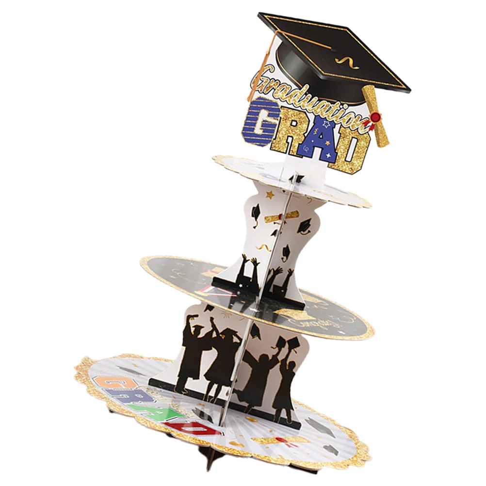 3 tier Cake Display Macaron Tower Graduation Party Supplies Lightweight Strong Structure Easy Assemble Large Capacity Dessert
3 tier Cake Display Macaron Tower Graduation Party Supplies Lightweight Strong Structure Easy Assemble Large Capacity Dessert