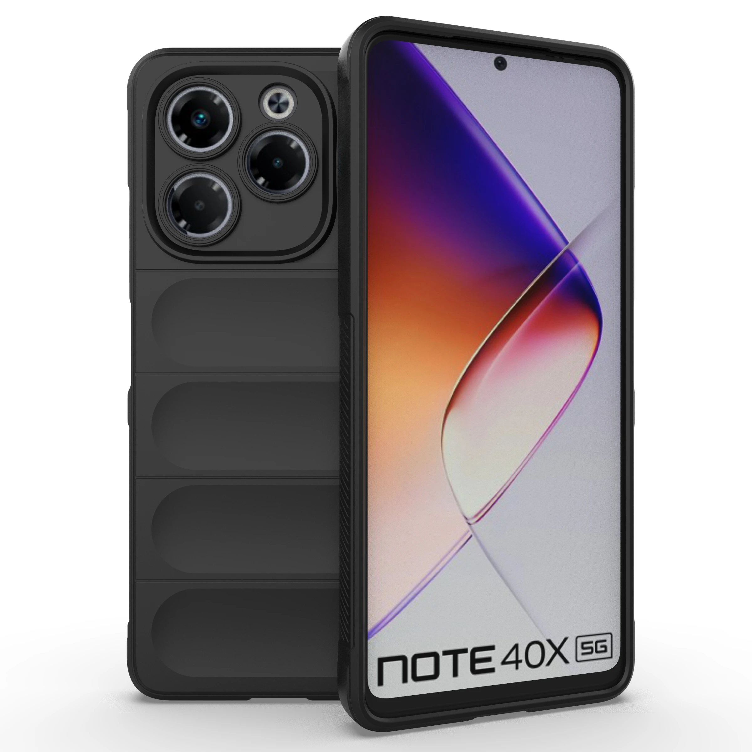 For Infinix Note 40X 5G Case Anti-Drop Soft TPU Rugged Phone Back Cover - Black
For Infinix Note 40X 5G Case Anti-Drop Soft TPU Rugged Phone Back Cover - Black