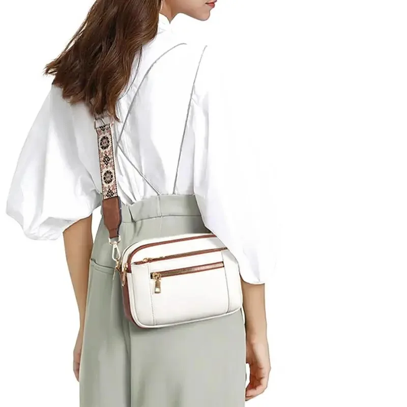 Fashionable Women's Faux Leather Crossbody Bag with adjustable shoulder straps for everyday travel with wide shoulder straps
Fashionable Women's Faux Leather Crossbody Bag with adjustable shoulder straps for everyday travel with wide shoulder straps