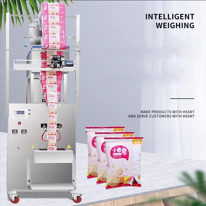 50-1000g Full Automatic Packing Machine Filling Machine Granule Powder Tea Weighing and Filling Packing Machine Customized
50-1000g Full Automatic Packing Machine Filling Machine Granule Powder Tea Weighing and Filling Packing Machine Customized