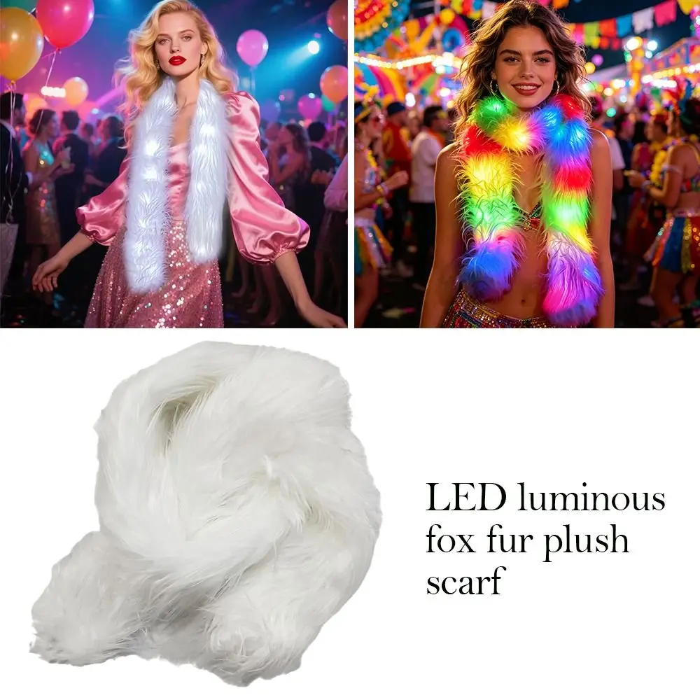 Fashion LED Scarf Funny Shining Luminous Scarf Flashing Scarf Party
Fashion LED Scarf Funny Shining Luminous Scarf Flashing Scarf Party