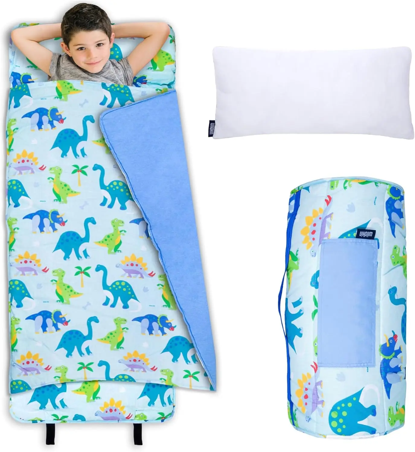 Cozy Dinosaur Sleep Mat with Pillow, Ideal for School and Travel - Soft Kids Nap Mat
Cozy Dinosaur Sleep Mat with Pillow, Ideal for School and Travel - Soft Kids Nap Mat